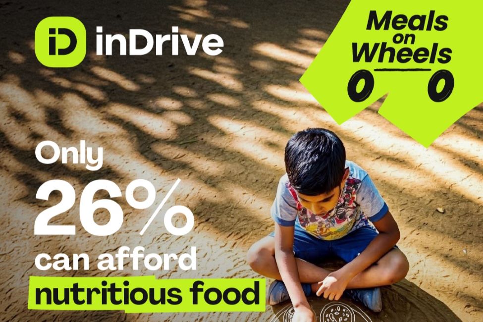 inDrive Announces Meals On Wheels Campaign In India To tackle hunger 